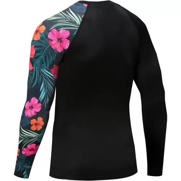KYKU Men's Rash Guard Long Sleeve UPF 50+ UV Lightweight Sun Protection Swim Shirt for Outdoor Fishing Hiking Surf
