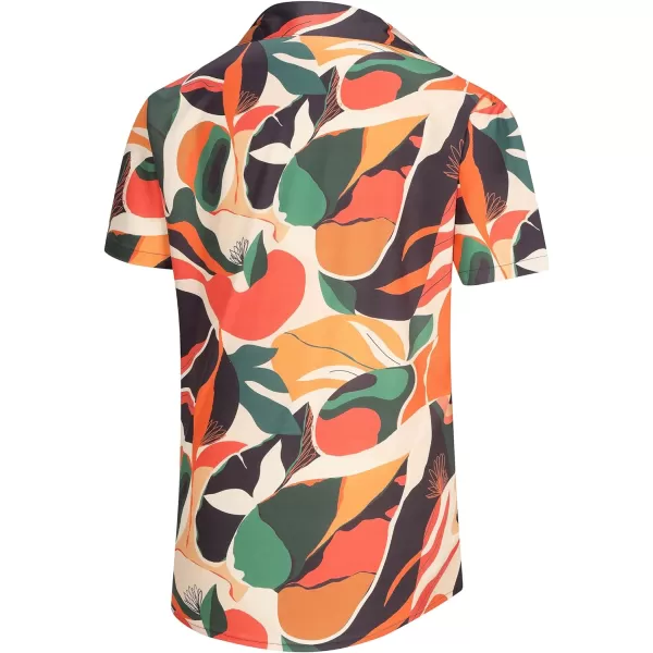 KYKU Mexico Shirt for Men Funny Beach Shirts Hawaiian Button Down Short Sleeve