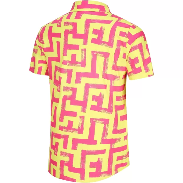 KYKU Mexico Shirt for Men Funny Beach Shirts Hawaiian Button Down Short Sleeve