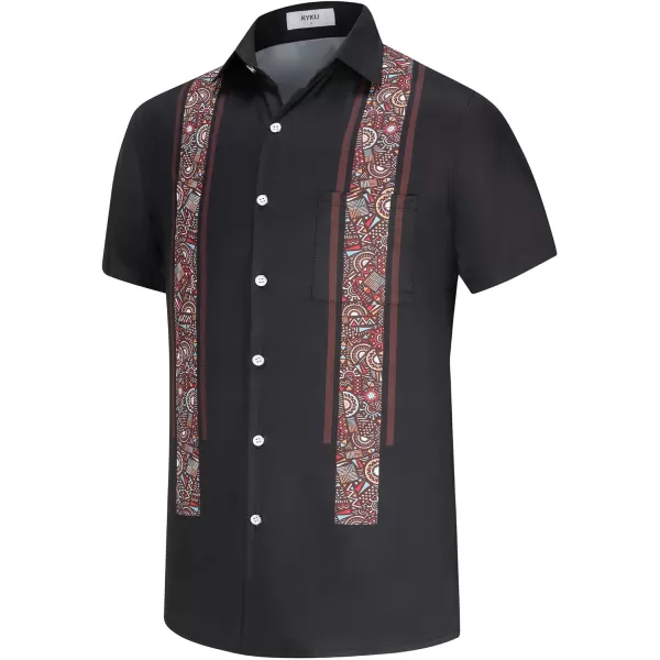KYKU Mexico Shirt for Men Funny Beach Shirts Hawaiian Button Down Short Sleeve