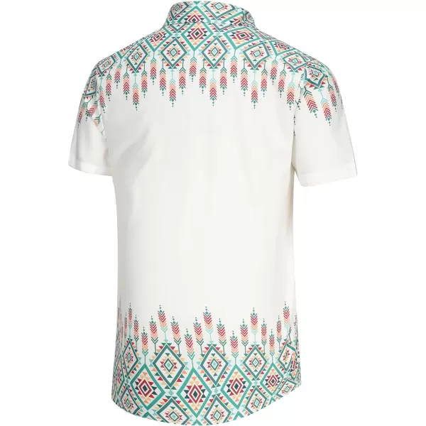 KYKU Mexico Shirt for Men Funny Beach Shirts Hawaiian Button Down Short Sleeve