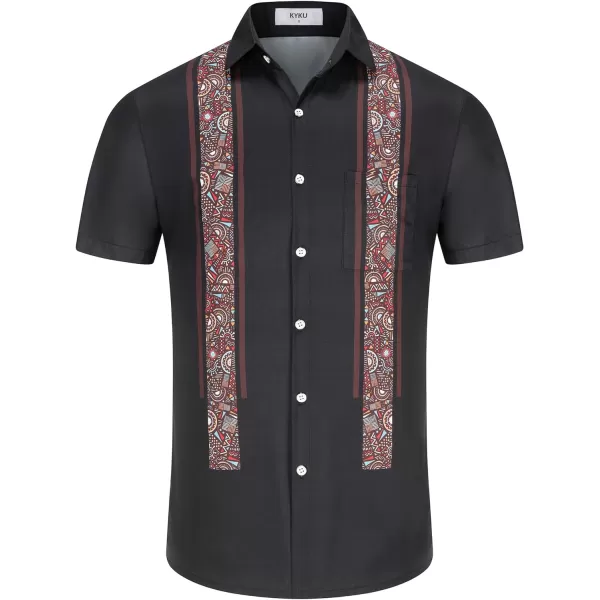 KYKU Mexico Shirt for Men Funny Beach Shirts Hawaiian Button Down Short Sleeve