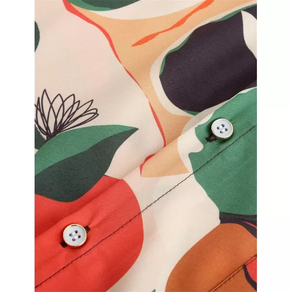 KYKU Mexico Shirt for Men Funny Beach Shirts Hawaiian Button Down Short Sleeve