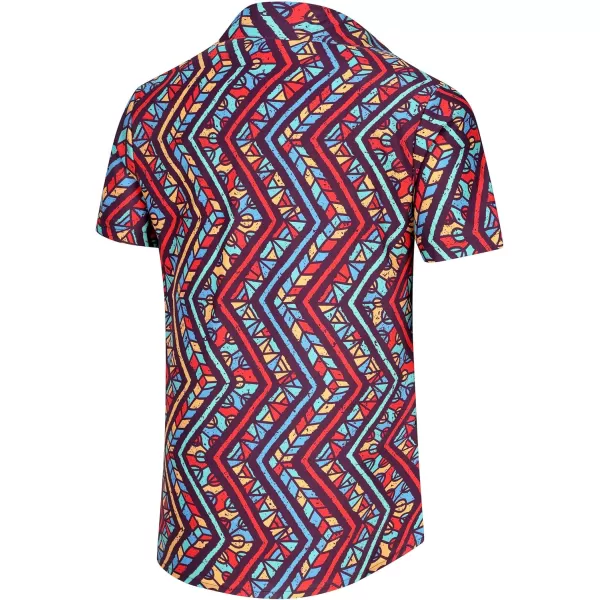 KYKU Mexico Shirt for Men Funny Beach Shirts Hawaiian Button Down Short Sleeve