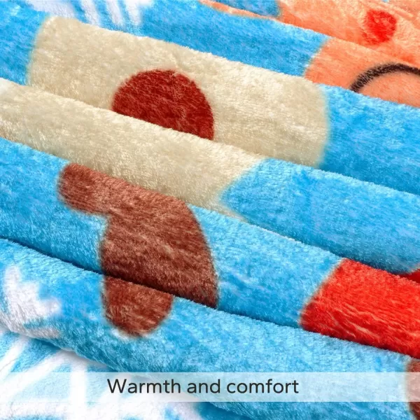 KYKU Queen Size Christmas Throw Blanket Soft Holiday Blankets Sherpa Plush Vacation Xmas Blankets Comfy Warm Pattern Gifts for Adults, Men, Women, Kids 