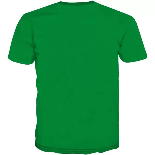 KYKU St Patricks Day Tshirt Men Leprechaun Costume Green Tuxedo T Shirt Irish Shamrock Clothing