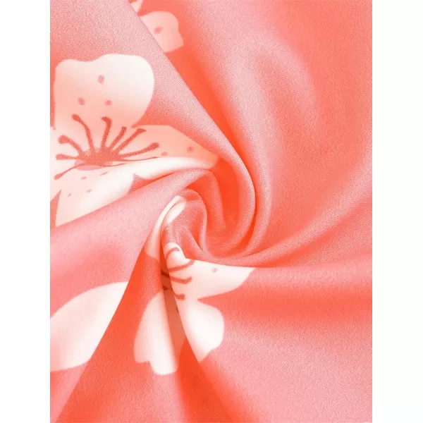 KYKU Summer Kimonos for Women Casual Hawaiian Tropical Floral Tops