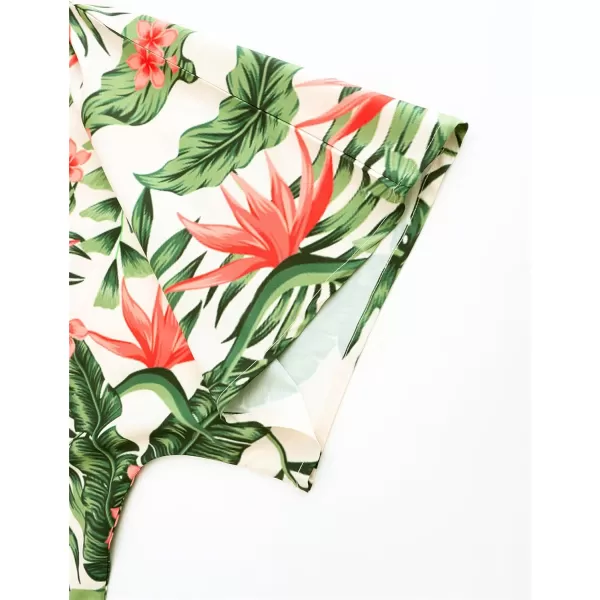KYKU Summer Kimonos for Women Casual Hawaiian Tropical Floral Tops