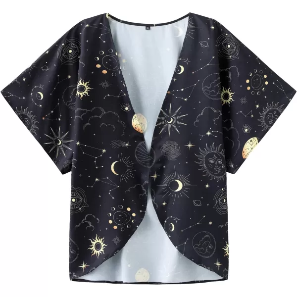 KYKU Summer Kimonos for Women Casual Hawaiian Tropical Floral Tops