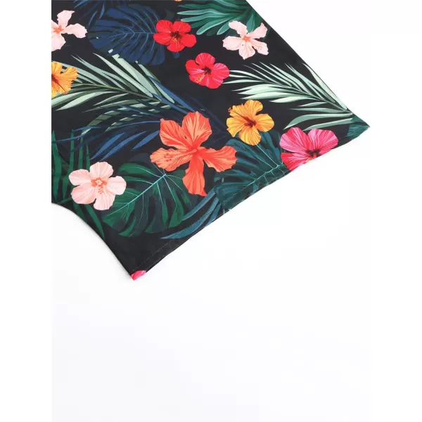 KYKU Summer Kimonos for Women Casual Hawaiian Tropical Floral Tops