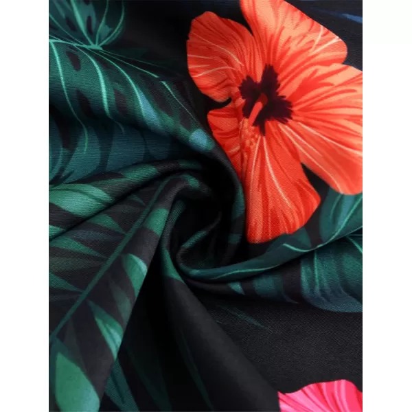 KYKU Summer Kimonos for Women Casual Hawaiian Tropical Floral Tops