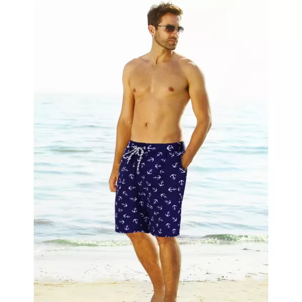 KYKU Swimming Trunks Men Swim Shorts Swimwear Beachwear Board Shorts with Pocket