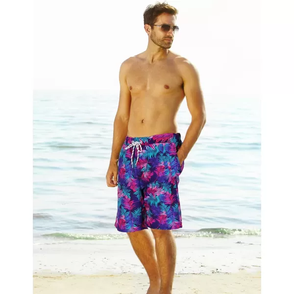 KYKU Swimming Trunks Men Swim Shorts Swimwear Beachwear Board Shorts with Pocket