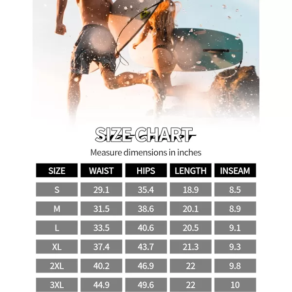 KYKU Swimming Trunks Men Swim Shorts Swimwear Beachwear Board Shorts with Pocket