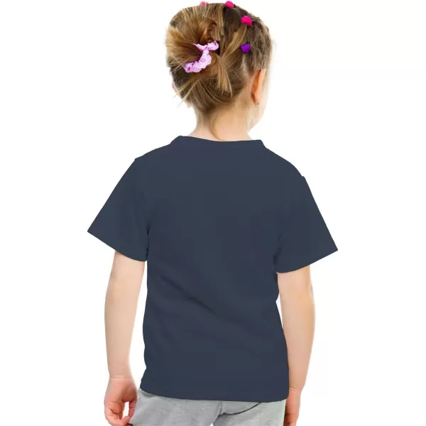 KYKU Toddler Girls Short Sleeve Graphic T-Shirt Kids Cute T Shirt Gifts