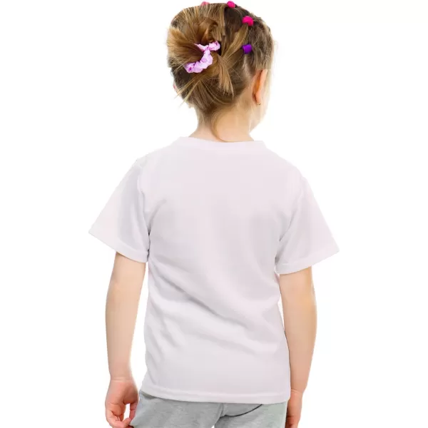 KYKU Toddler Girls Short Sleeve Graphic T-Shirt Kids Cute T Shirt Gifts