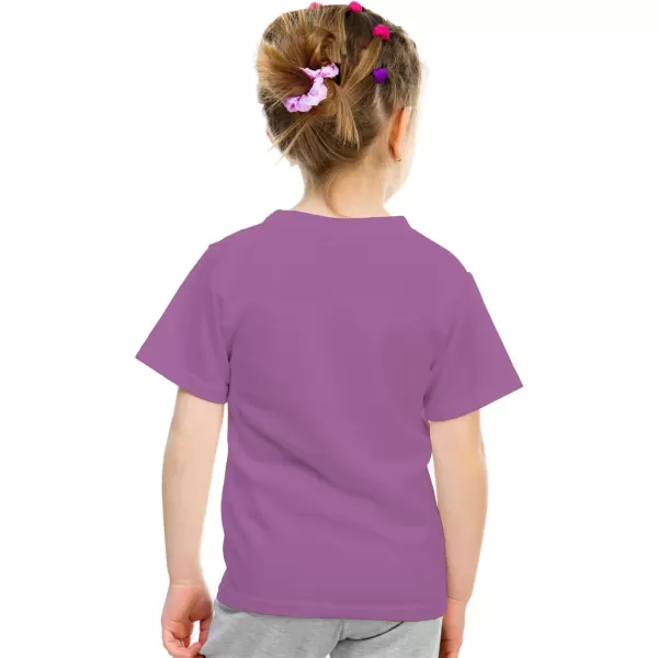 KYKU Toddler Girls Short Sleeve Graphic T-Shirt Kids Cute T Shirt Gifts