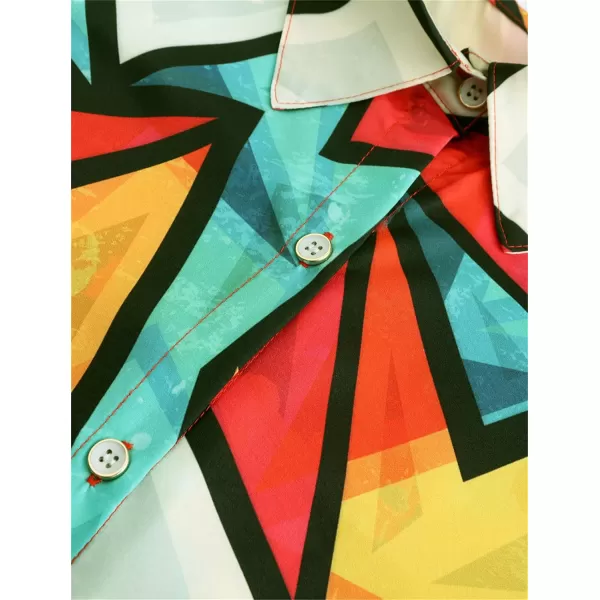 KYKU Womens Button Down Hawaiian Shirt Casual Fashion Shirts Summer Blouses