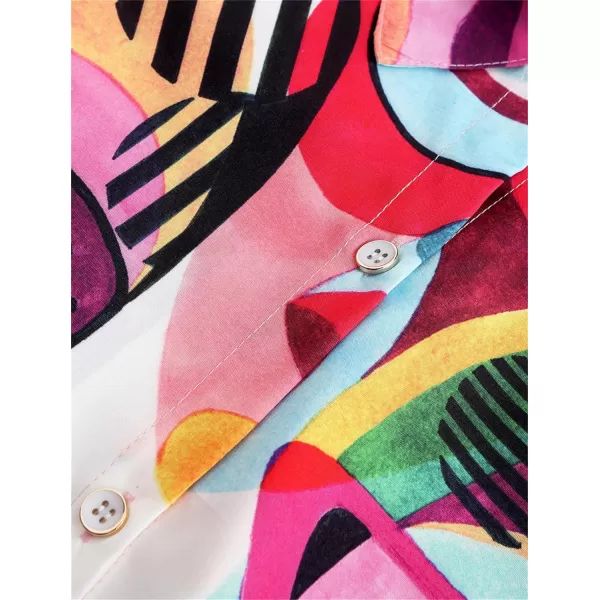 KYKU Womens Button Down Hawaiian Shirt Casual Fashion Shirts Summer Blouses