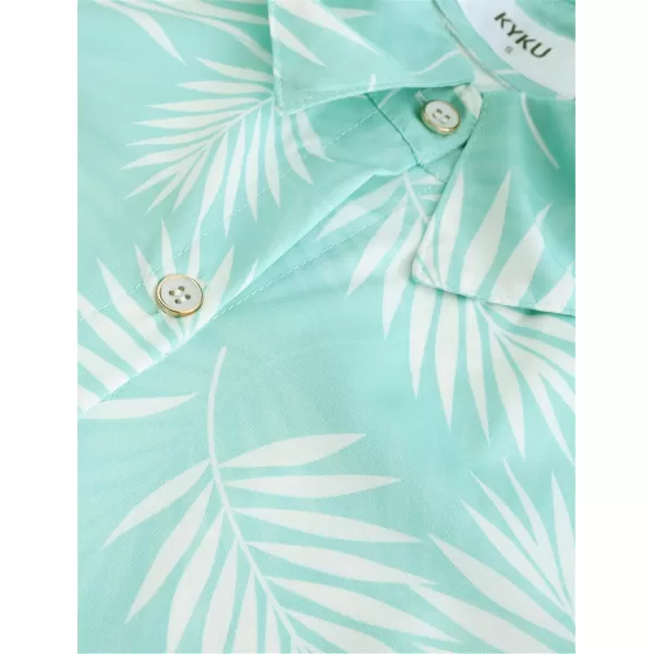 KYKU Womens Button Down Hawaiian Shirt Casual Fashion Shirts Summer Blouses
