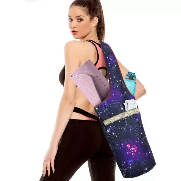 KYKU Yoga Mat Bags for Women Yoga Mat Carrier Tote, Holds More Yoga Accessories, Fits Most Size Mats