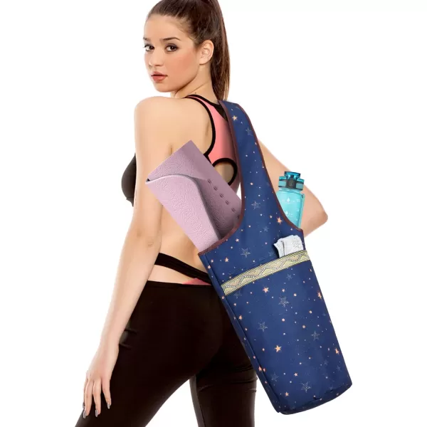 KYKU Yoga Mat Bags for Women Yoga Mat Carrier Tote, Holds More Yoga Accessories, Fits Most Size Mats