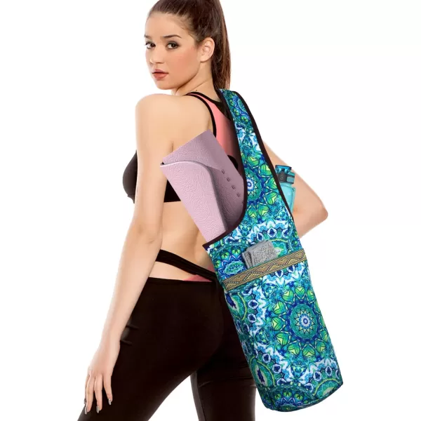 KYKU Yoga Mat Bags for Women Yoga Mat Carrier Tote, Holds More Yoga Accessories, Fits Most Size Mats