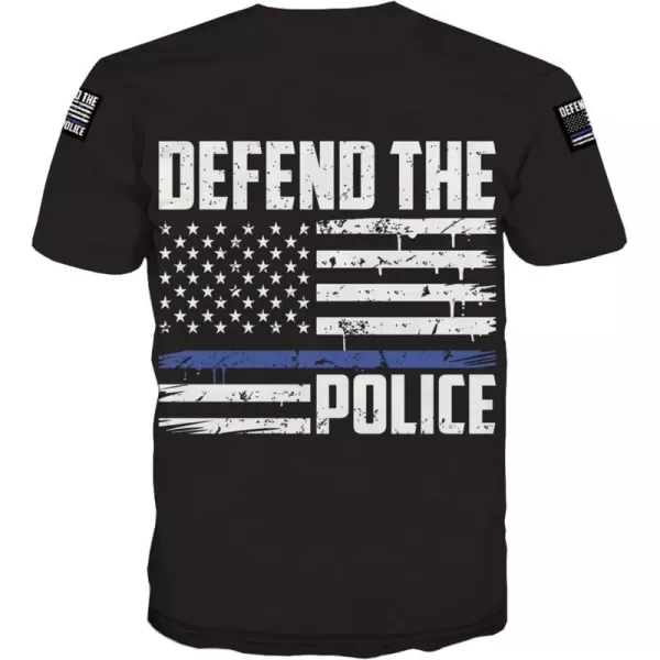 KYKU American Flag T Shirt Men July 4th Patriotic USA Stars and Stripes T-Shirt