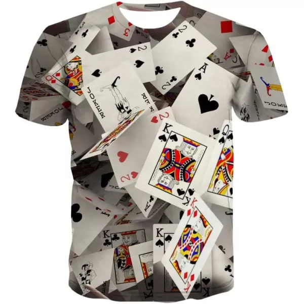 KYKU Men's Print Graphic T Shirt Short Sleeve Summer T-Shirt Novelty Casual Tee