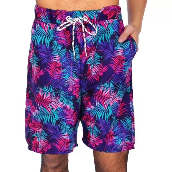 KYKU Swimming Trunks Men Swim Shorts Swimwear Beachwear Board Shorts with Pocket