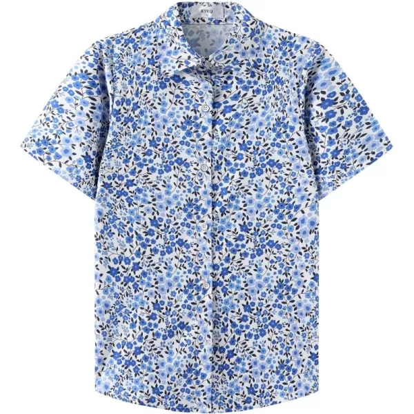 KYKU Womens Button Down Hawaiian Shirt Casual Fashion Shirts Summer Blouses