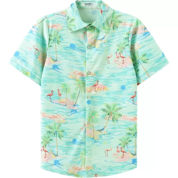 KYKU Womens Button Down Hawaiian Shirt Casual Fashion Shirts Summer Blouses