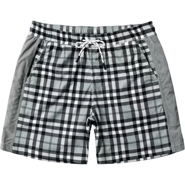 Men's Casual Drawstring Corduroy Shorts Elastic Waist Summer Shorts with Pocket