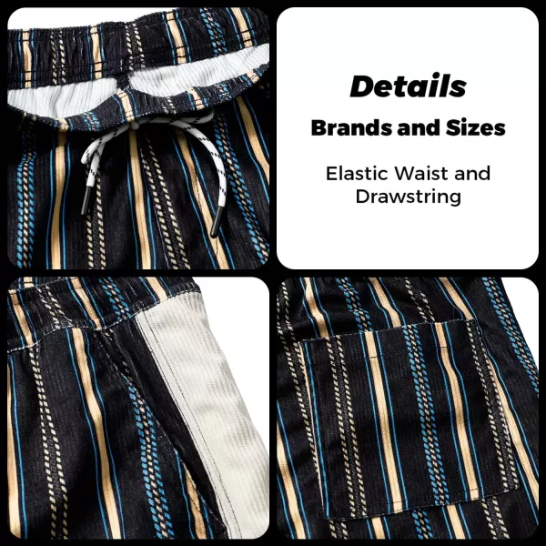 Men's Casual Drawstring Corduroy Shorts Elastic Waist Summer Shorts with Pocket