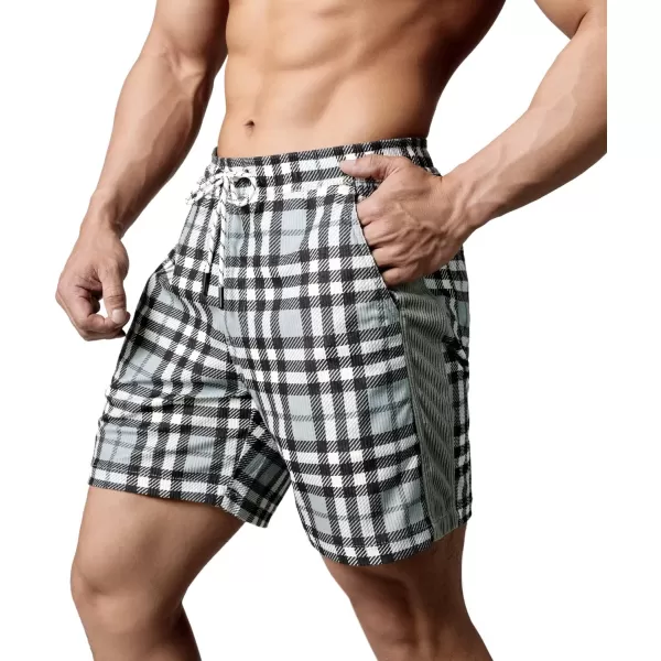 Men's Casual Drawstring Corduroy Shorts Elastic Waist Summer Shorts with Pocket
