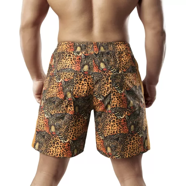 Men's Casual Drawstring Corduroy Shorts Elastic Waist Summer Shorts with Pocket