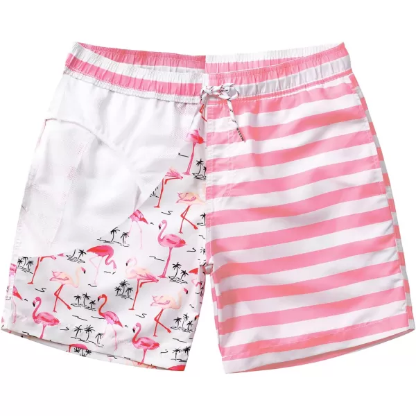 Mens Swimming Trunks Quick Dry Swim Shorts with Mesh Lining Beach Shorts