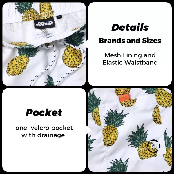 Mens Swimming Trunks Quick Dry Swim Shorts with Mesh Lining Beach Shorts