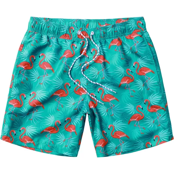 Mens Swimming Trunks Quick Dry Swim Shorts with Mesh Lining Beach Shorts