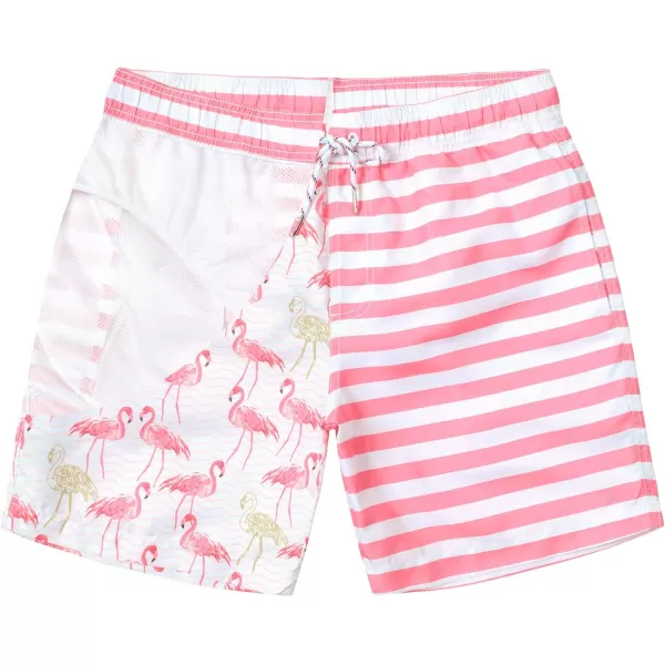 Mens Swimming Trunks Quick Dry Swim Shorts with Mesh Lining Beach Shorts