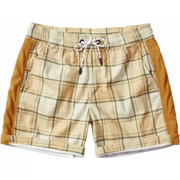 Men's Casual Drawstring Corduroy Shorts Elastic Waist Summer Shorts with Pocket