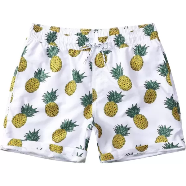 Mens Swimming Trunks Quick Dry Swim Shorts with Mesh Lining Beach Shorts