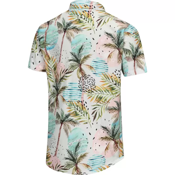 KYKU Hawaiian Shirt for Men - Funny Vacation Tropical Beach Shirts Short Sleeve Button Down Summer Clothes with Pockets