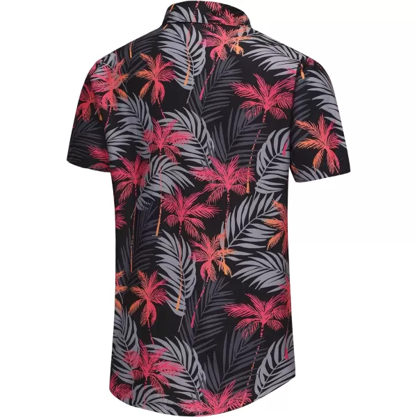 KYKU Hawaiian Shirt for Men - Funny Vacation Tropical Beach Shirts Short Sleeve Button Down Summer Clothes with Pockets