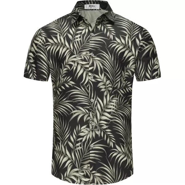 KYKU Hawaiian Shirt for Men - Funny Vacation Tropical Beach Shirts Short Sleeve Button Down Summer Clothes with Pockets