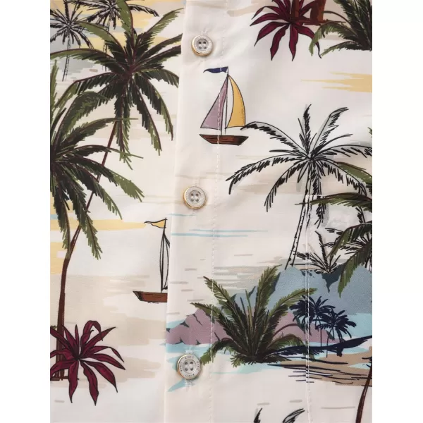 KYKU Hawaiian Shirt for Men - Funny Vacation Tropical Beach Shirts Short Sleeve Button Down Summer Clothes with Pockets