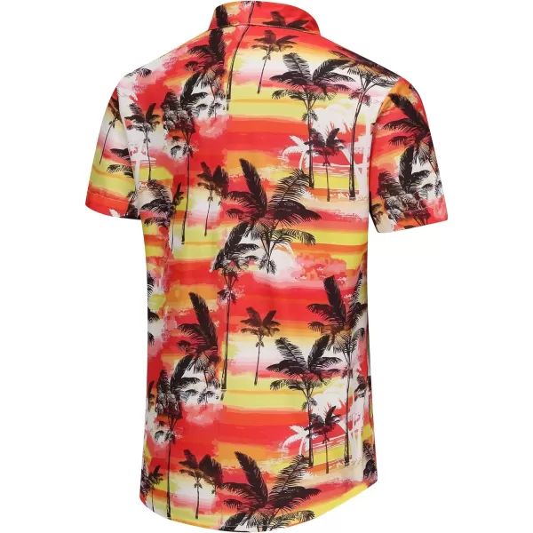 KYKU Hawaiian Shirt for Men - Funny Vacation Tropical Beach Shirts Short Sleeve Button Down Summer Clothes with Pockets