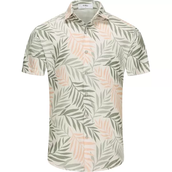 KYKU Hawaiian Shirt for Men - Funny Vacation Tropical Beach Shirts Short Sleeve Button Down Summer Clothes with Pockets