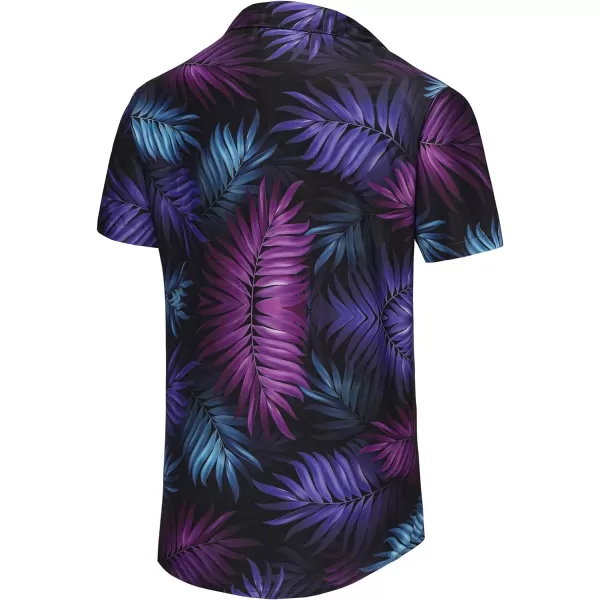 KYKU Hawaiian Shirt for Men - Funny Vacation Tropical Beach Shirts Short Sleeve Button Down Summer Clothes with Pockets