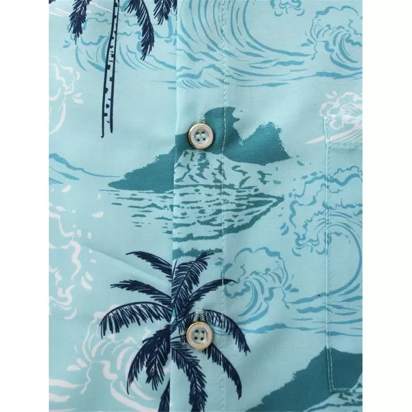 KYKU Hawaiian Shirt for Men - Funny Vacation Tropical Beach Shirts Short Sleeve Button Down Summer Clothes with Pockets